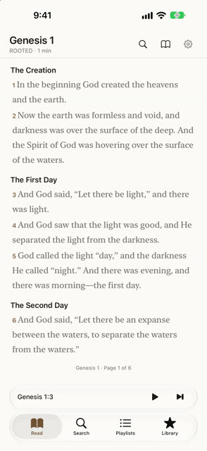 iPhone: narration with word highlighting