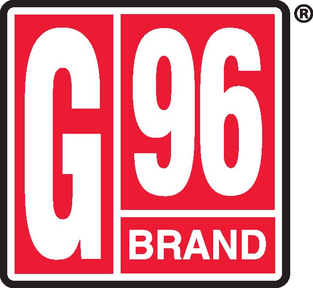 G96 Products Logo (Black Frame)