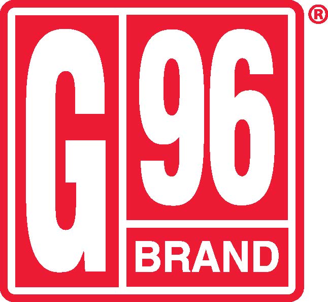 G96 Products Logo (Red 186)