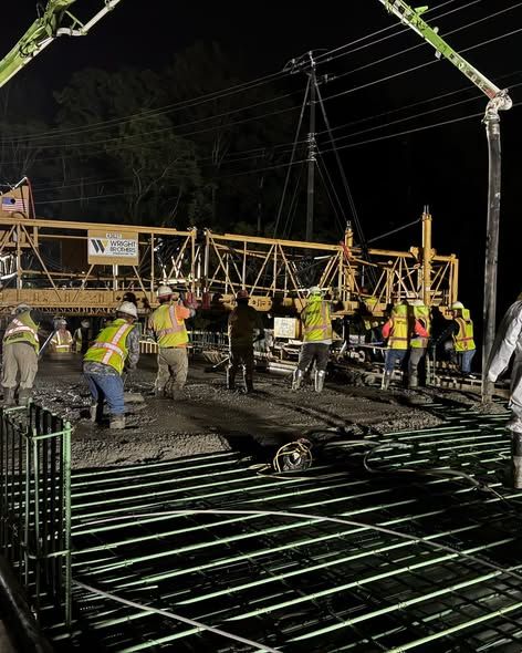 A major milestone is taking shape on our myTDOT Old Lower River Road Bridge Project over South Mouse Creek in Charleston, TN.