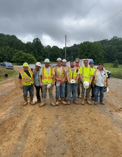 Check out this amazing crew on the job in Sullivan County, TN!