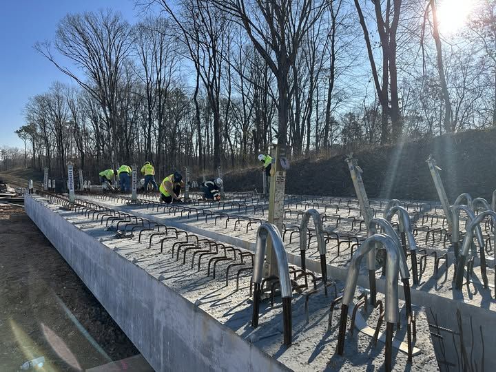 Crews utilize warming temperatures to implement fall protection