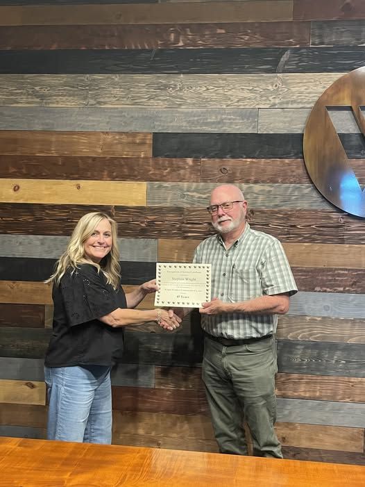 Forty-five years of service is an incredible milestone