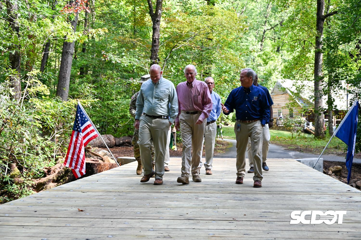 Jones Gap State Park Bridge Rebuilt