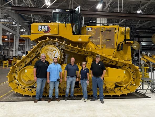 Visited Caterpillar HQ in Peoria, IL