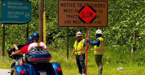 We appreciate WLOS taking the time to visit the U.S. 64/74A project and share an inside look at the work underway between Bat Cave and Chimney Rock.