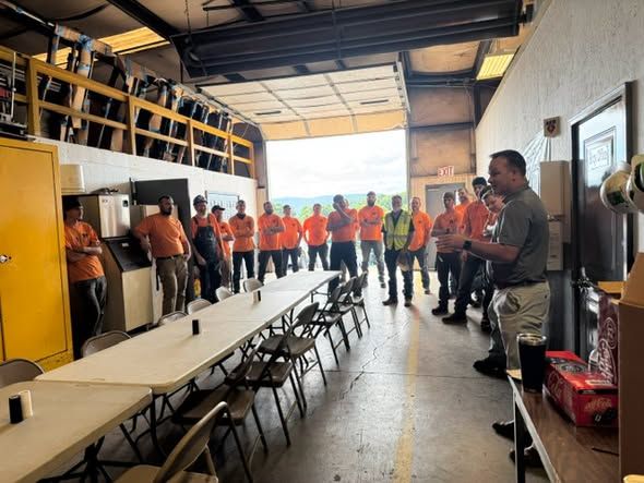 We are so proud to celebrate an outstanding achievement with our Loudon team: six consecutive quarters, that's 18 months (!), without a safety incident.