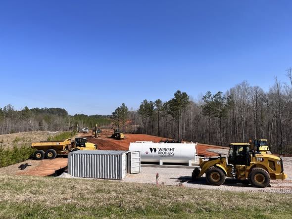 Wright Brothers crews are hard at work outside Tuscaloosa, AL,