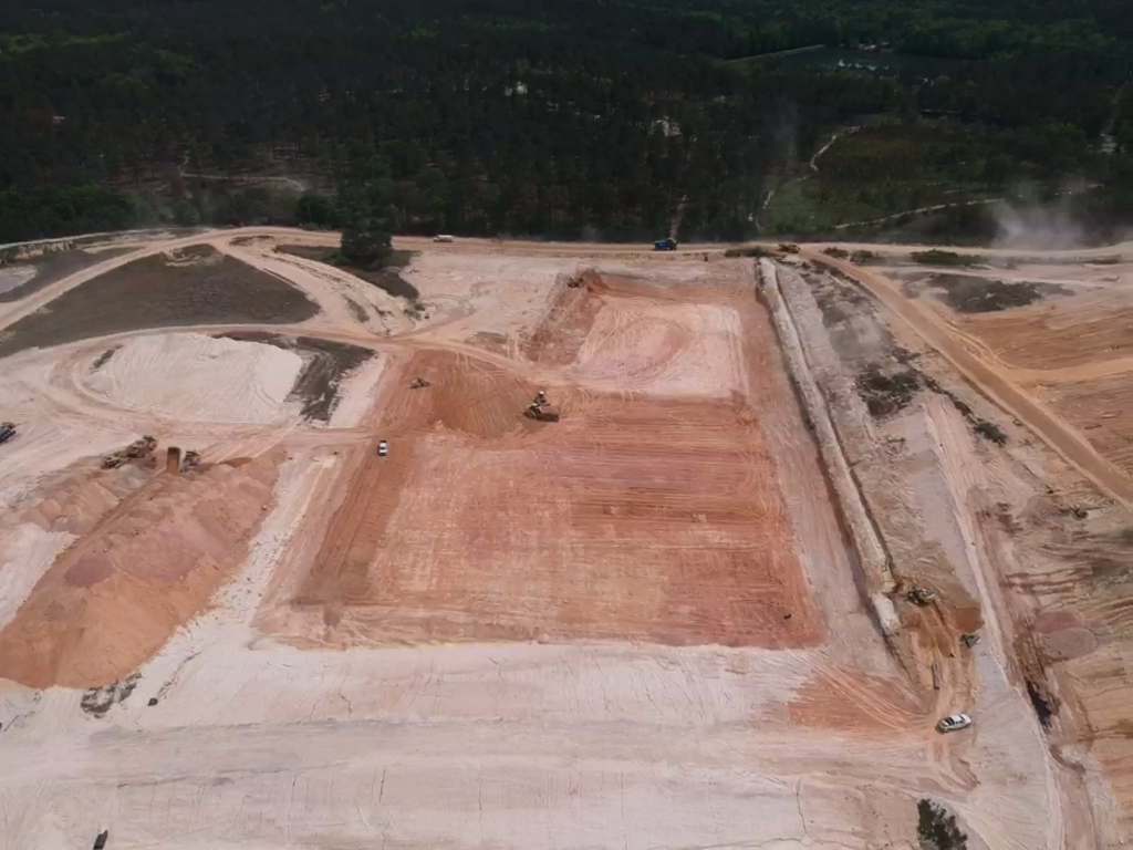 Republic Services Landfill Cell Development Project - Lee & Richardson Counties, SC — Photo 1
