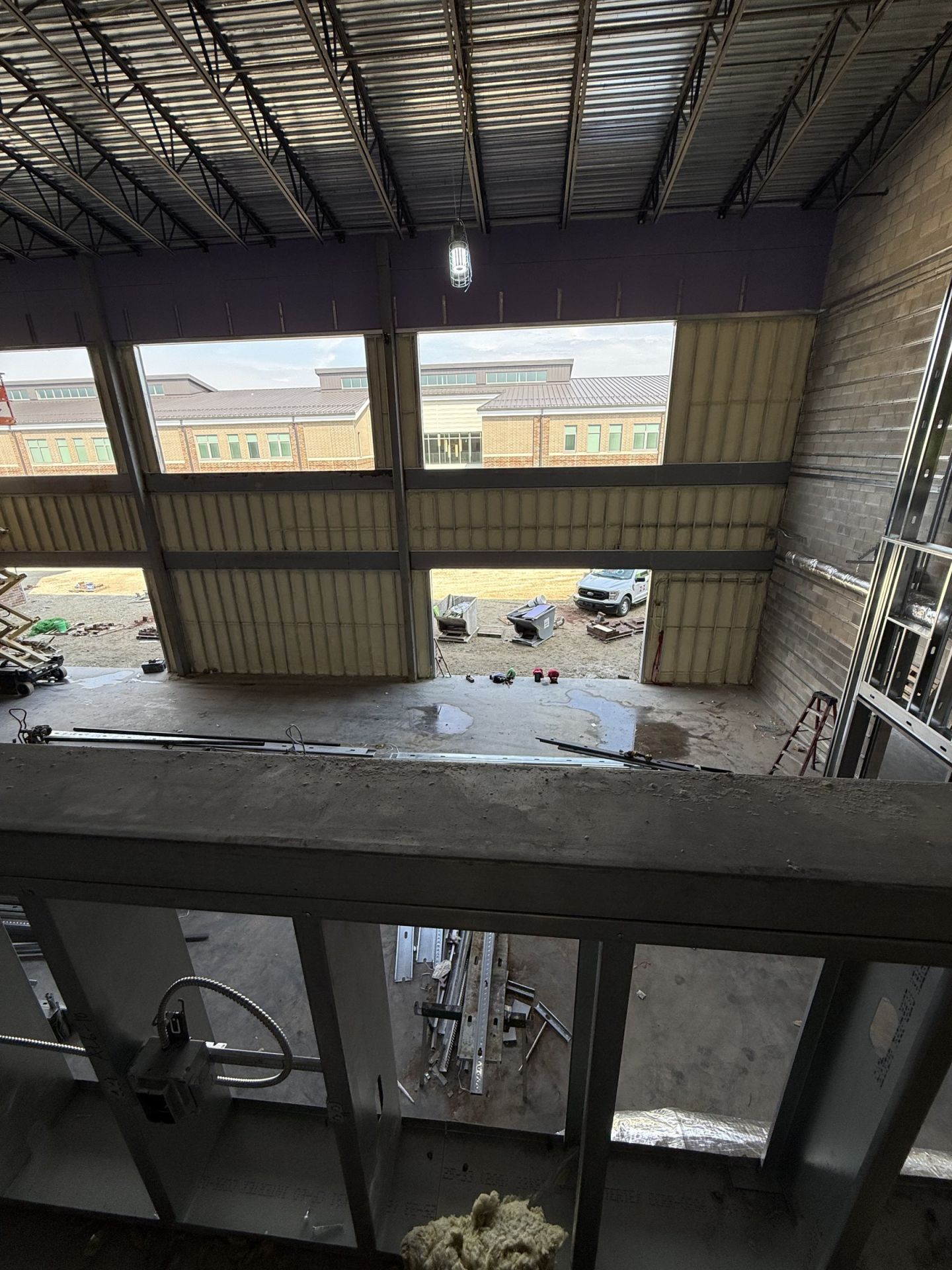 Spray Polyurethane Foam at Fairborn School, Ohio
