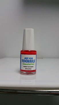 Bottle of Just For Toenails polish