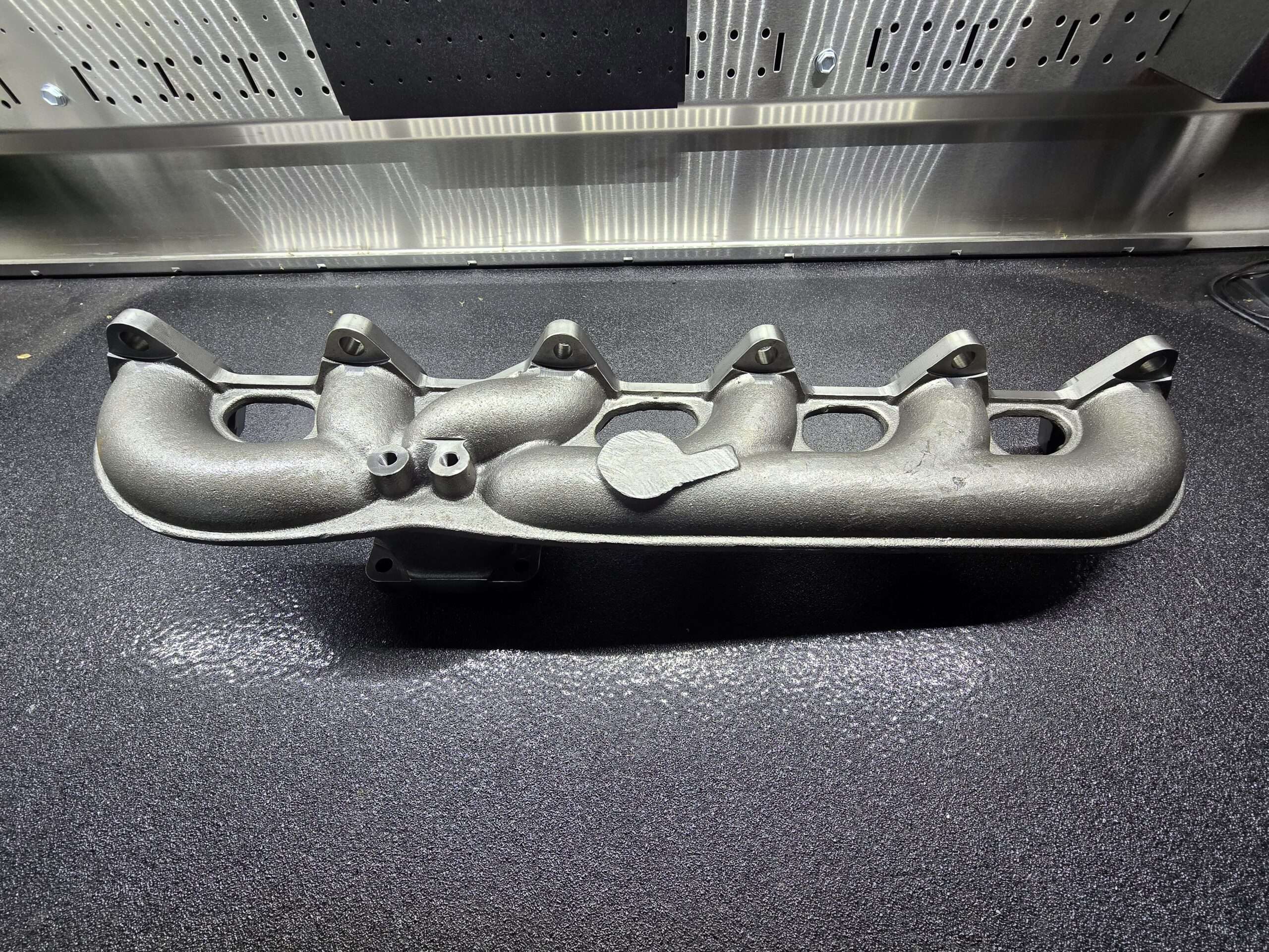 03-07 T3 3rd Gen 5.9 Cummins Upgraded Log Manifold. Cast Steel & Stainless Steel 2