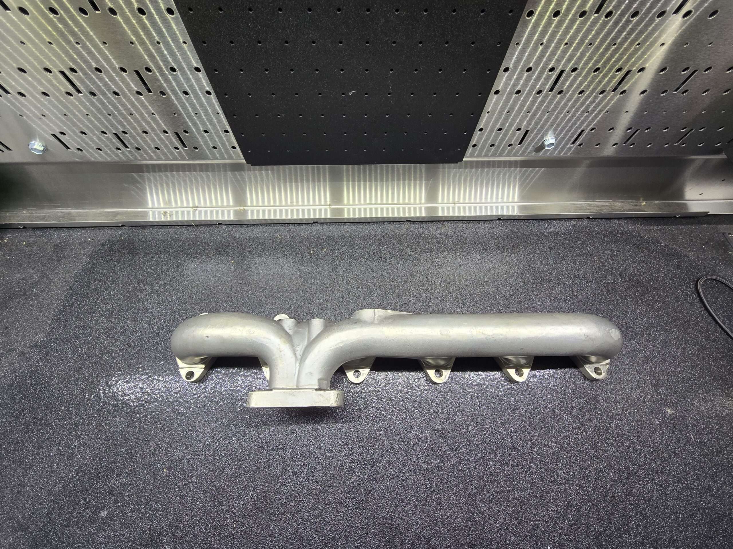 03-07 T3 3rd Gen 5.9 Cummins Upgraded Log Manifold. Cast Steel & Stainless Steel 4