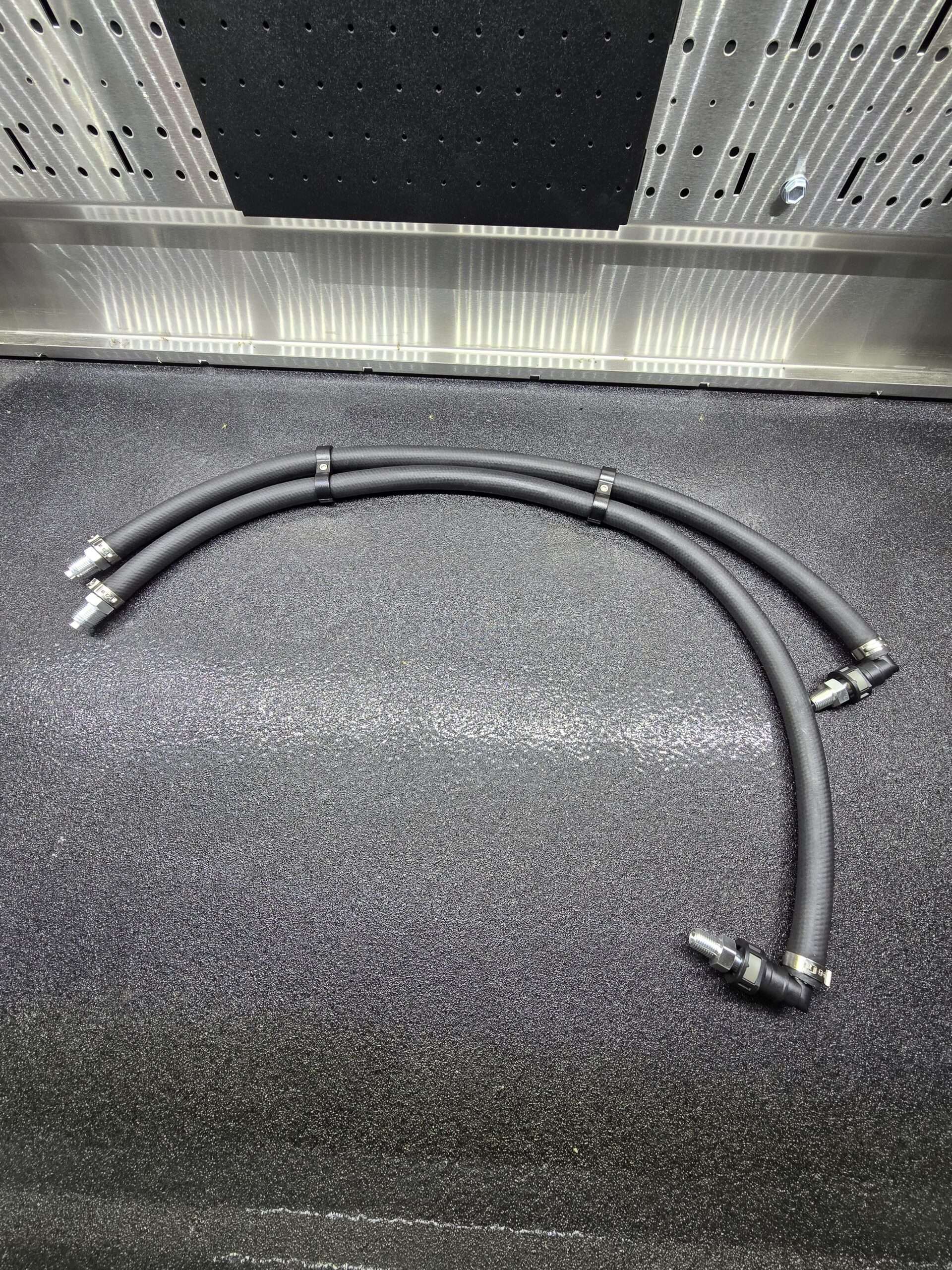13-16 & 19-24 6.7 Cummins 68RFE Truck To 48RE Transmission Lines Swap Kit