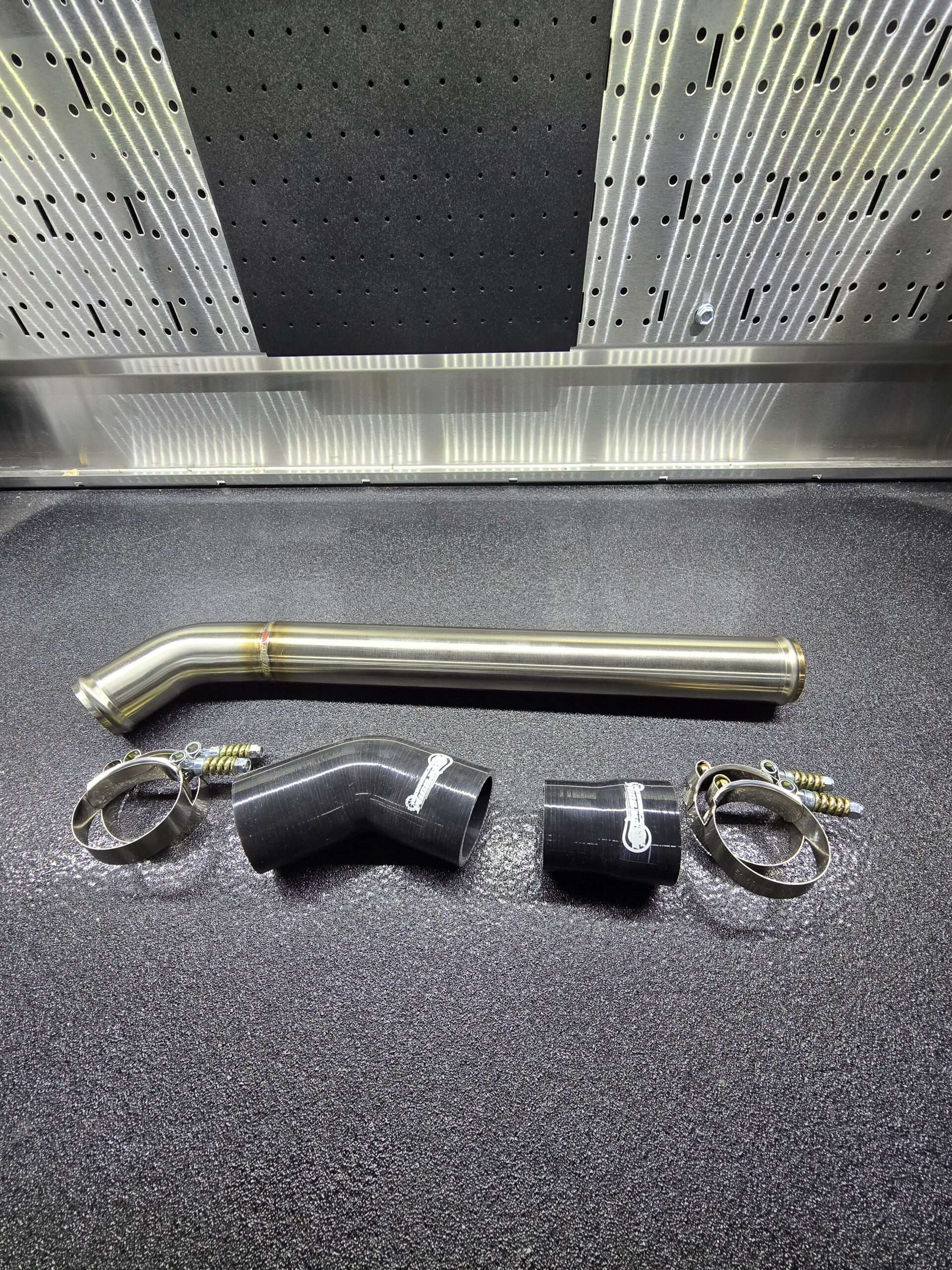 19-24 5th Gen 6.7 Cummins Stainless Steel Coolant Piping Kit 2