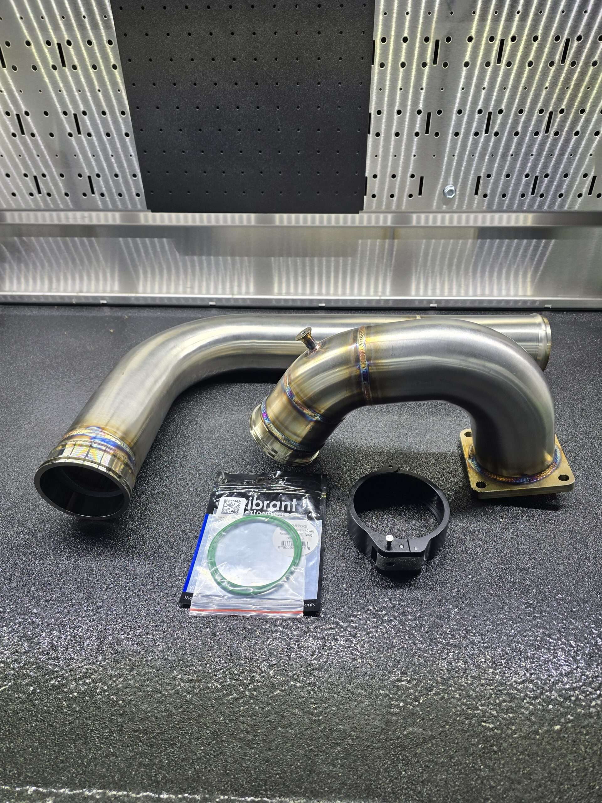 2003-2007 5.9 Cummins 3" & 3.5" Stainless Steel Intake Horn & Charge pipe 5