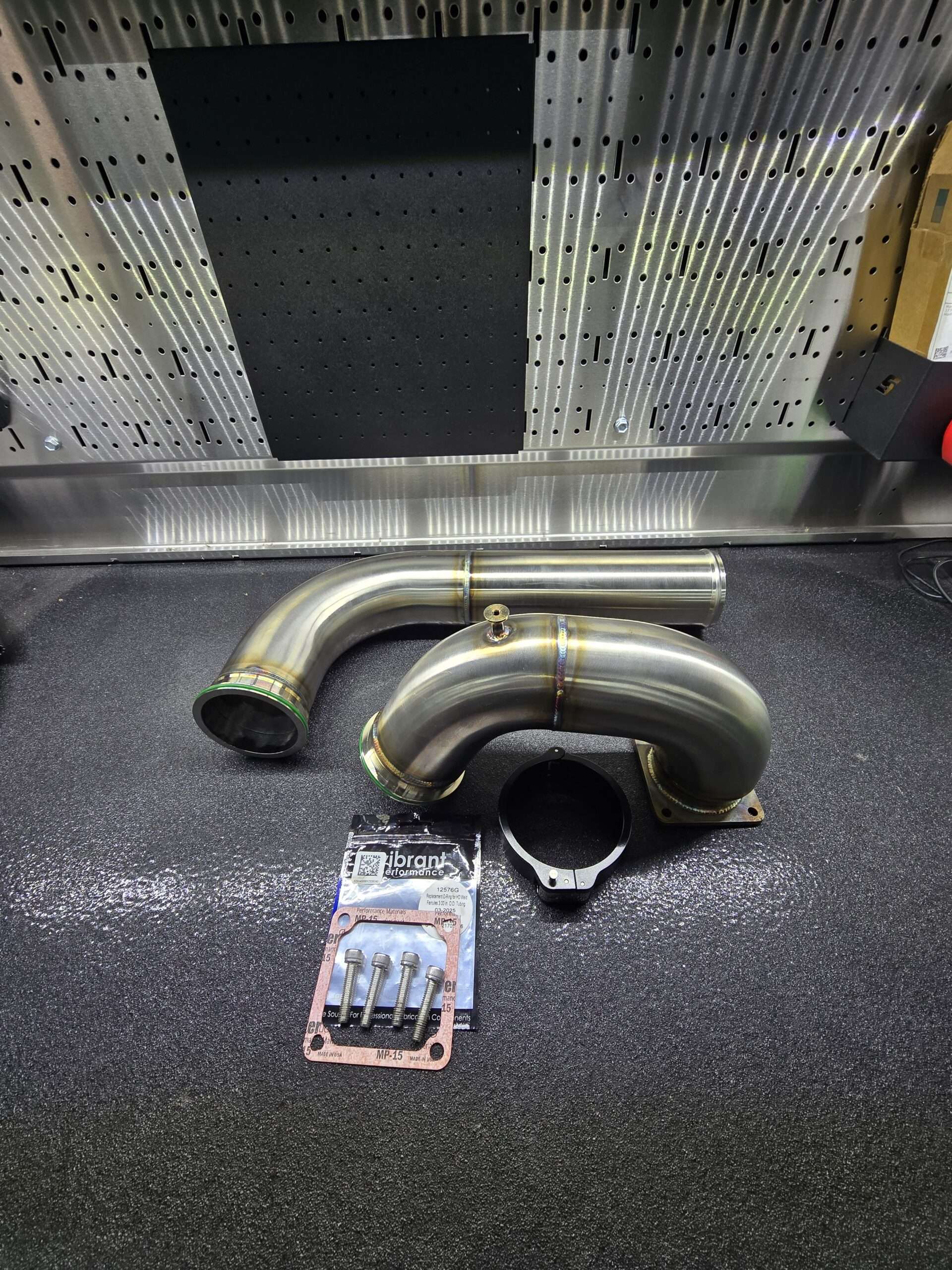 2003-2007 5.9 Cummins 3" & 3.5" Stainless Steel Intake Horn & Charge pipe 7