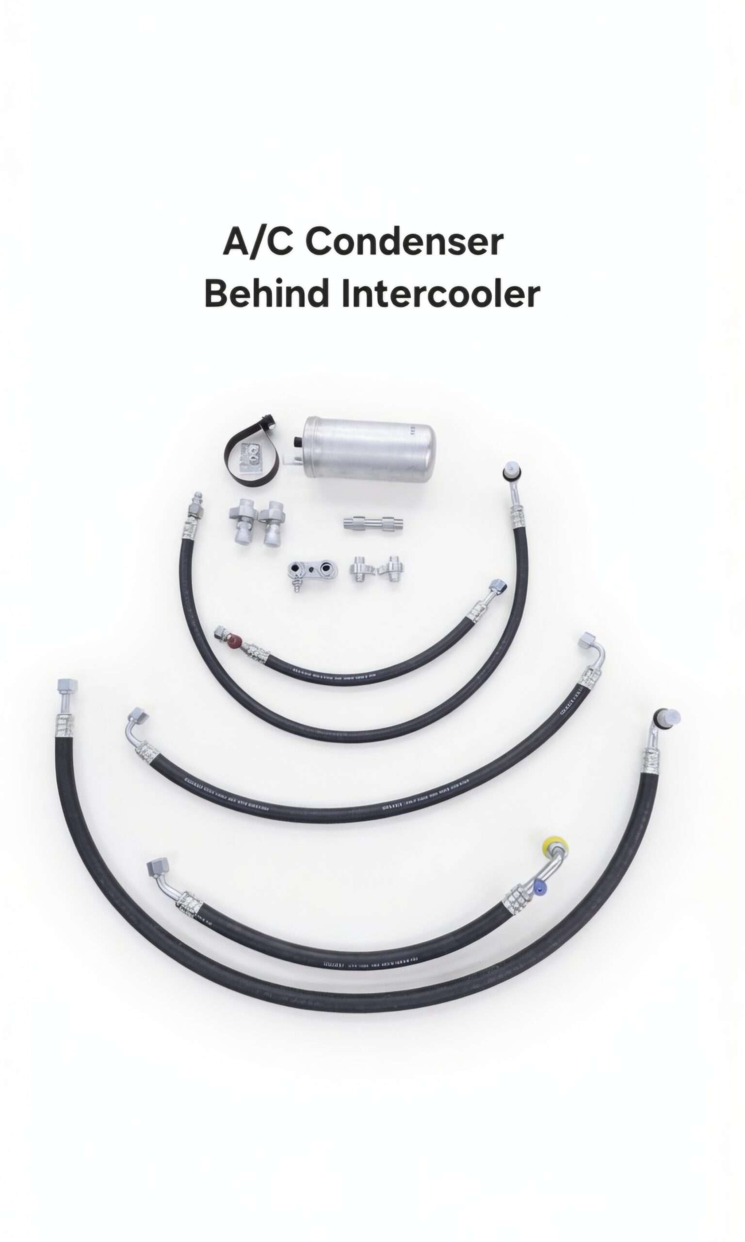 2003 To 2009 5.9/6.7 Cummins A/C Reroute Complete A/C Line kits 10