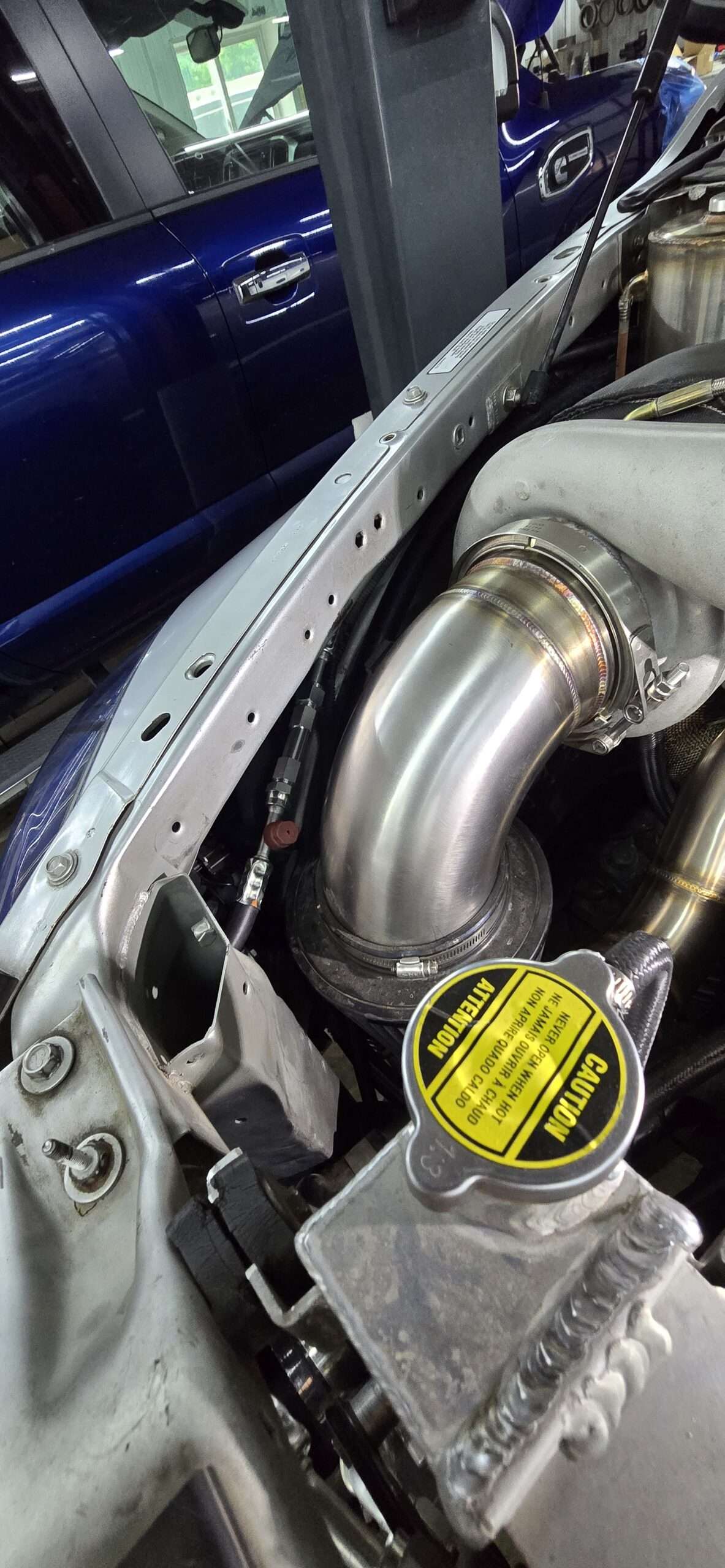 2003 To 2009 5.9/6.7 Cummins A/C Reroute Complete A/C Line kits 5