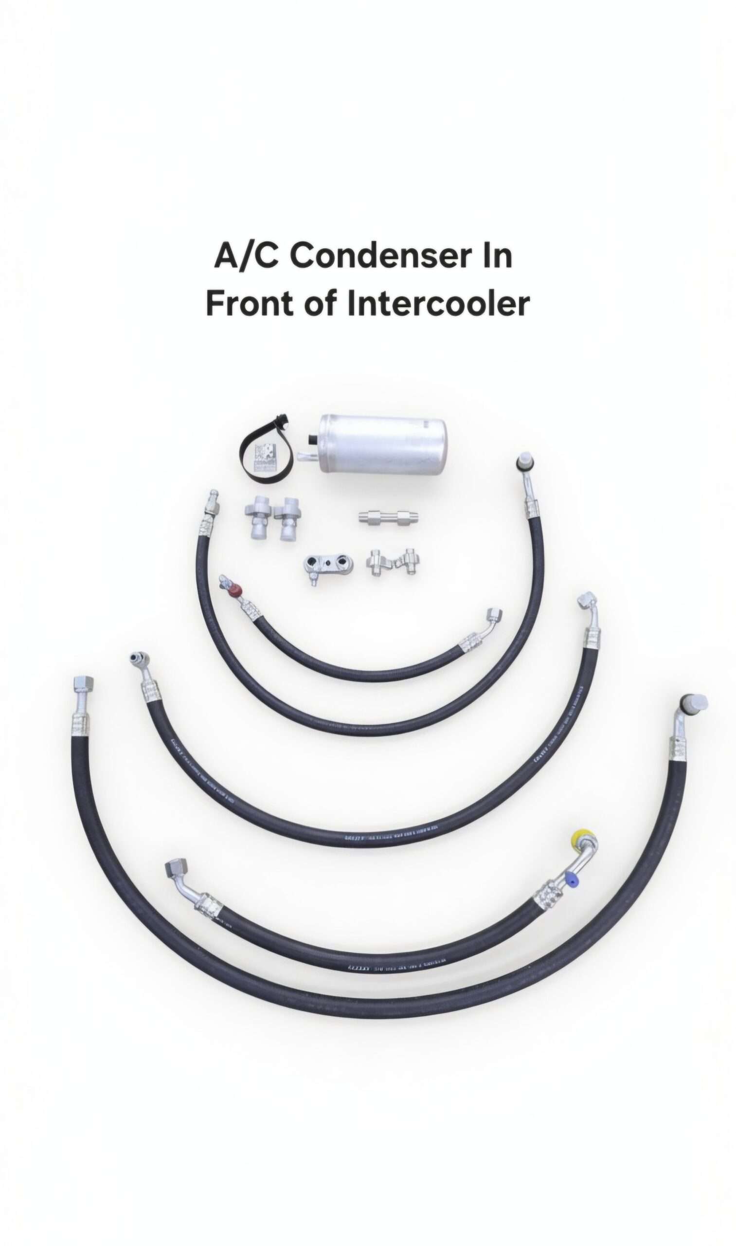 2003 To 2009 5.9/6.7 Cummins A/C Reroute Complete A/C Line kits 9