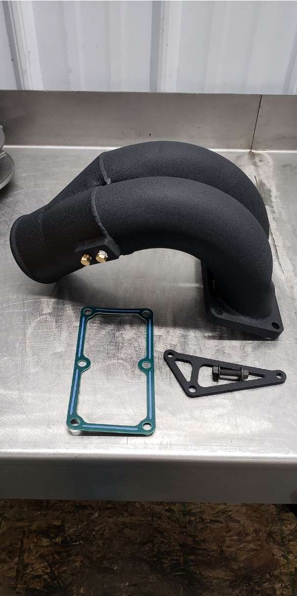 2007.5 - 2022 6.7 Stainless Steel Cummins Intake Horn Upgrade