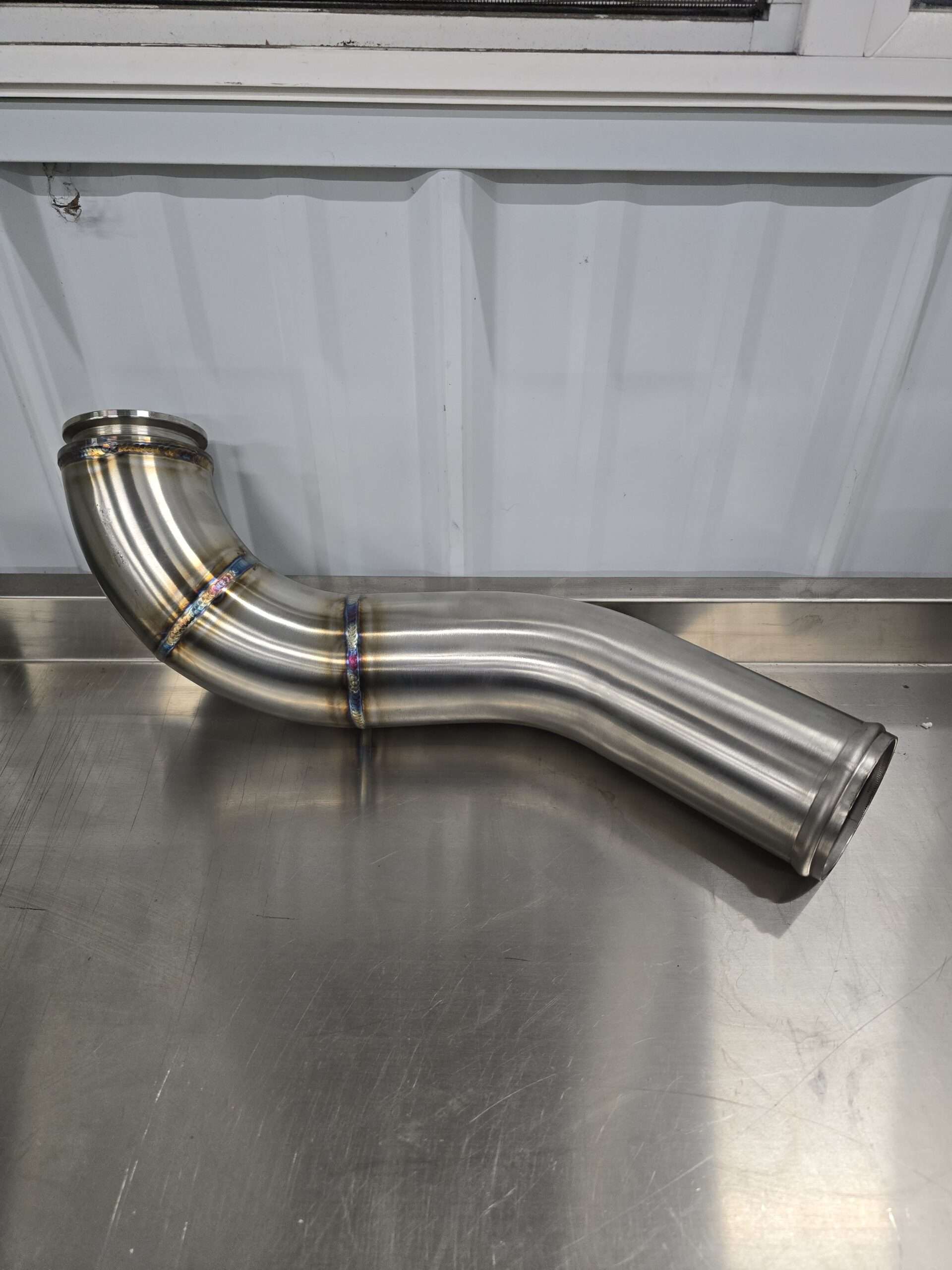 94-02 2nd Gen Cummins Stainless Steel Factory Replacement Hot Side Charge Pipe (High mount & Low mount ) 4