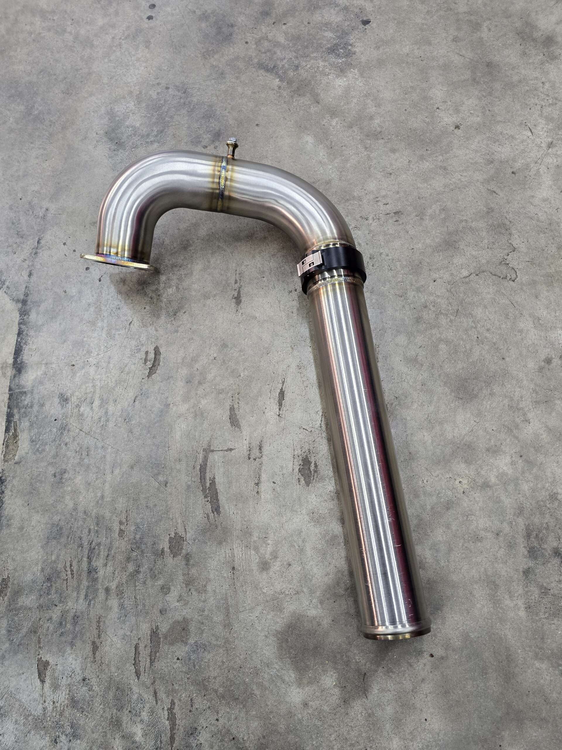 98.5-02 24V Cummins 3" Intake Horn & Charge pipe 3