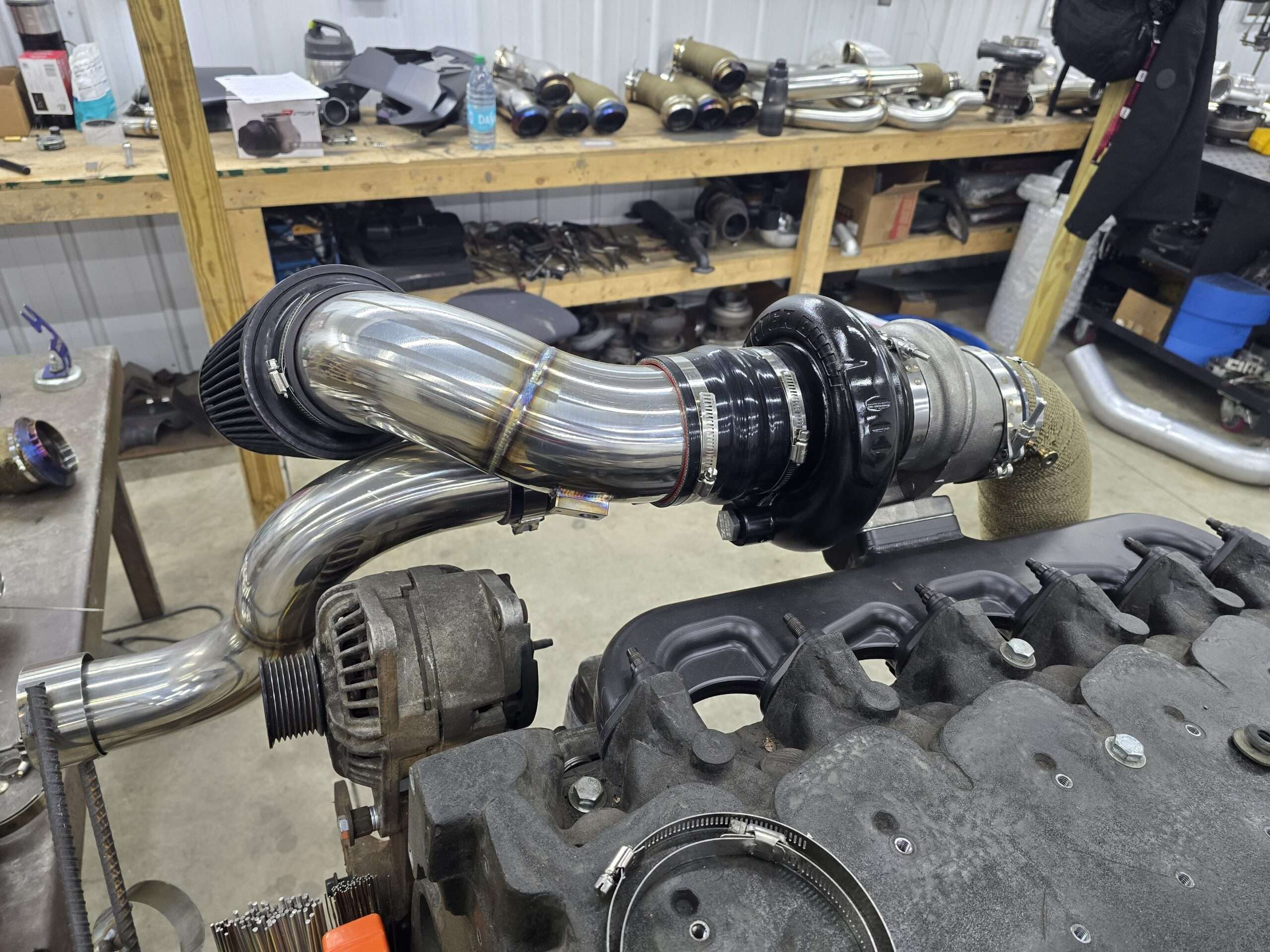 COMPLETE 2nd Gen HE351CW Low Mount/High Mount Turbo Swap Kit For 2003-2009 Dodge 5.9/6.7 Cummins 2