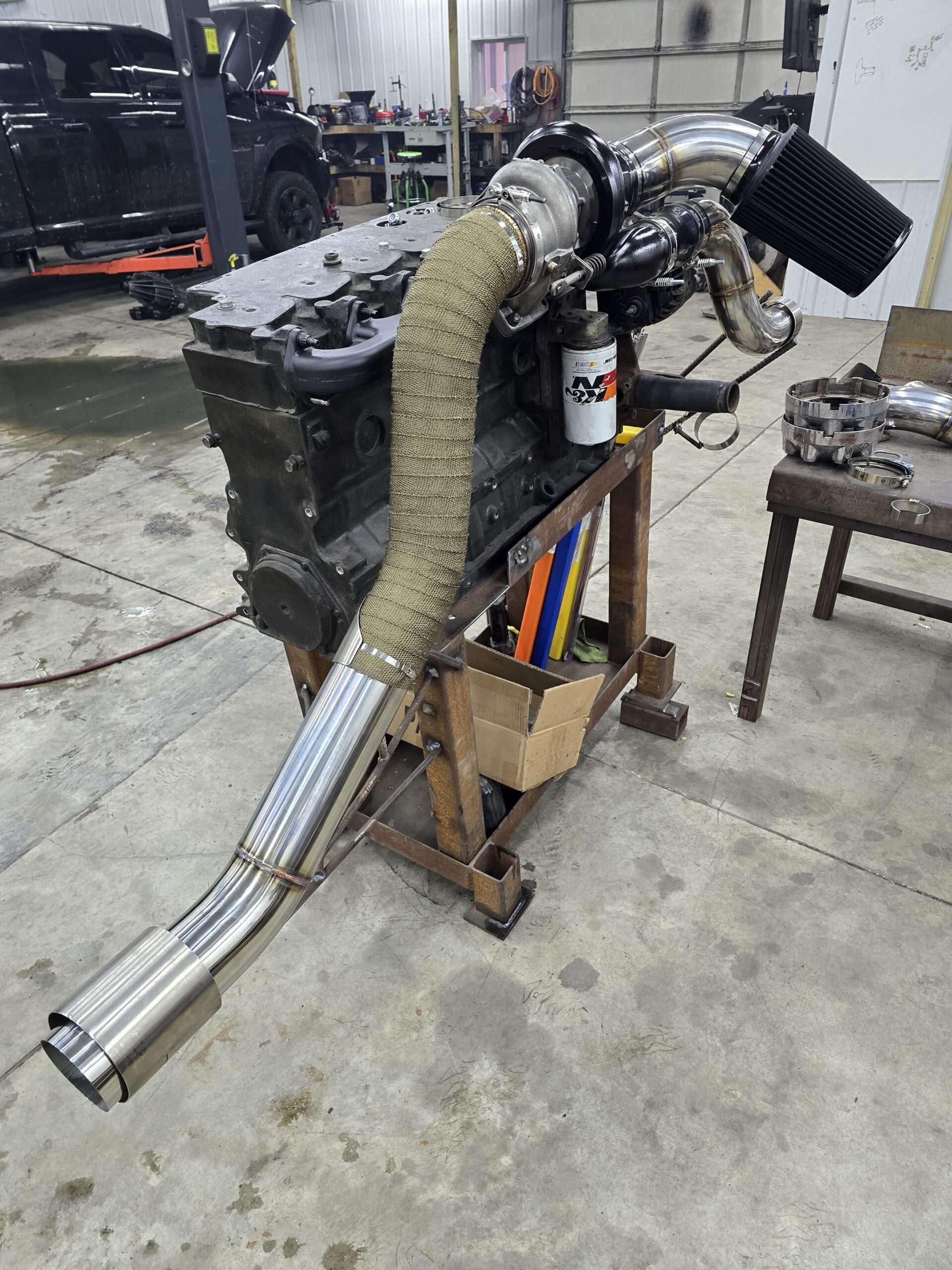 COMPLETE 2nd Gen HE351CW Low Mount/High Mount Turbo Swap Kit For 2003-2009 Dodge 5.9/6.7 Cummins 4
