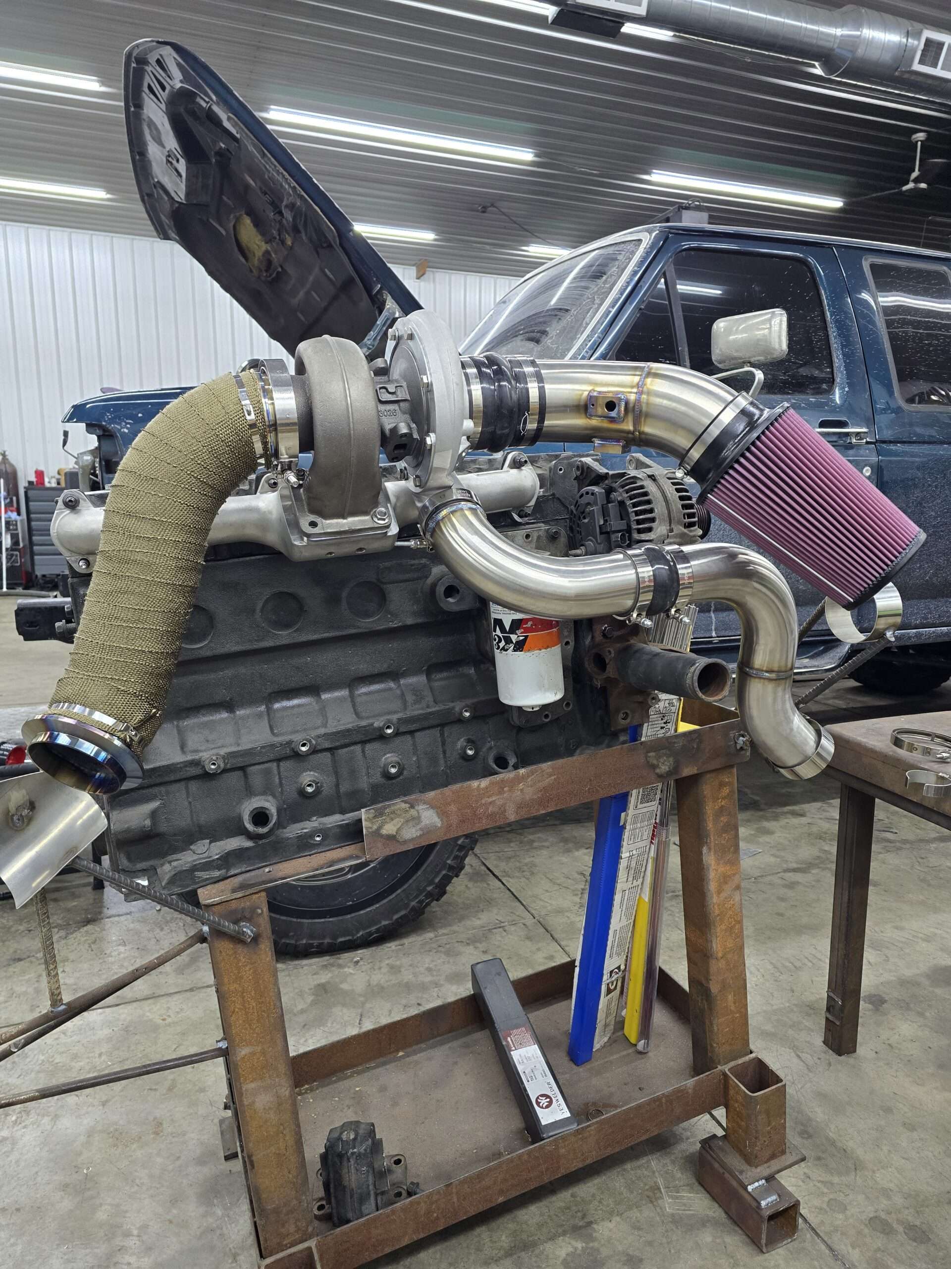 COMPLETE S300 High Mount Turbo Swap Kit For 2013-2018 or 2019-2024 Dodge 6.7 Cummins