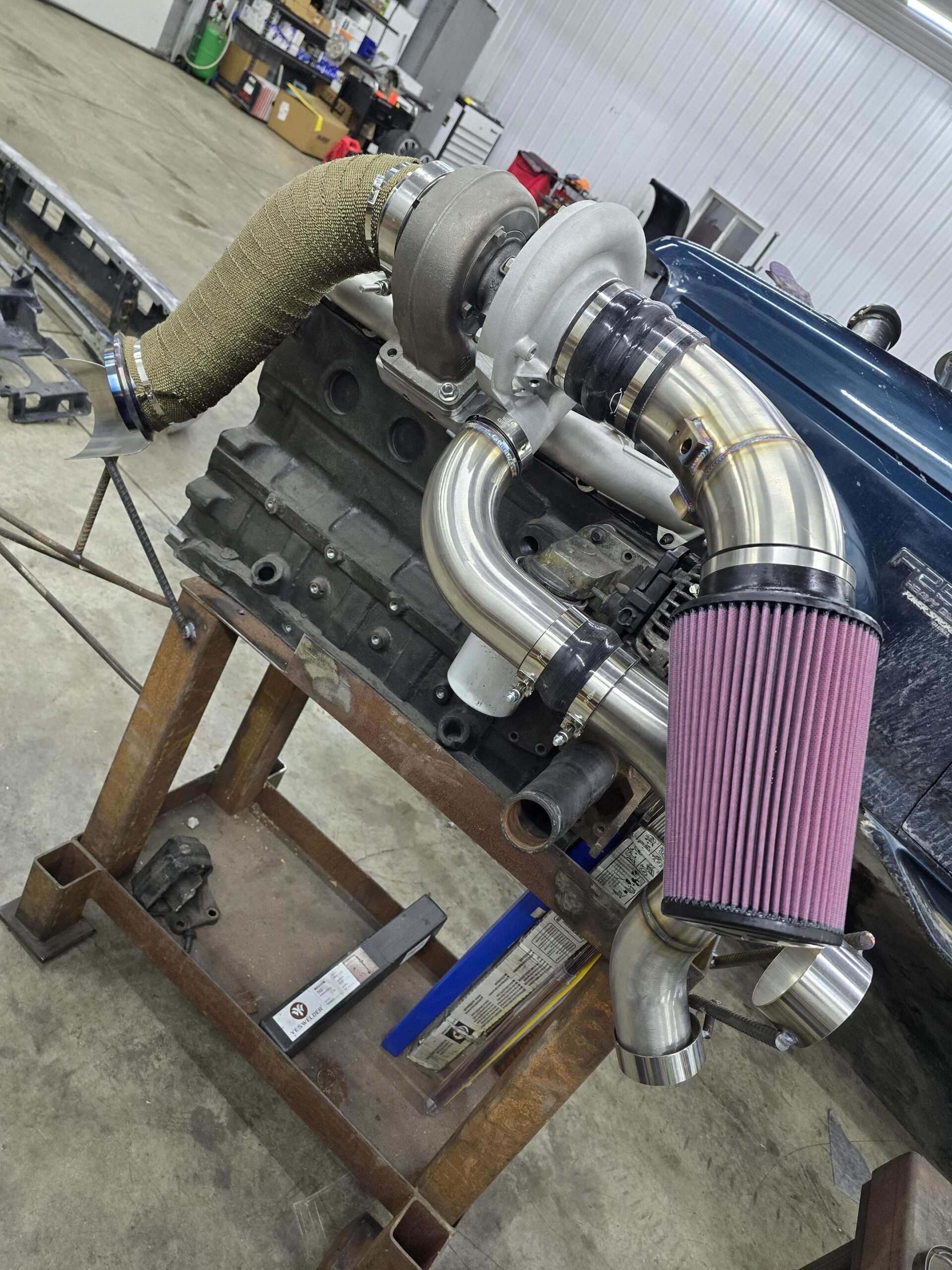 COMPLETE S300 High Mount Turbo Swap Kit For 2013-2018 or 2019-2024 Dodge 6.7 Cummins 2