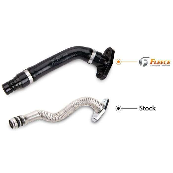 Fleece Flexible VGT Turbo Drain 2