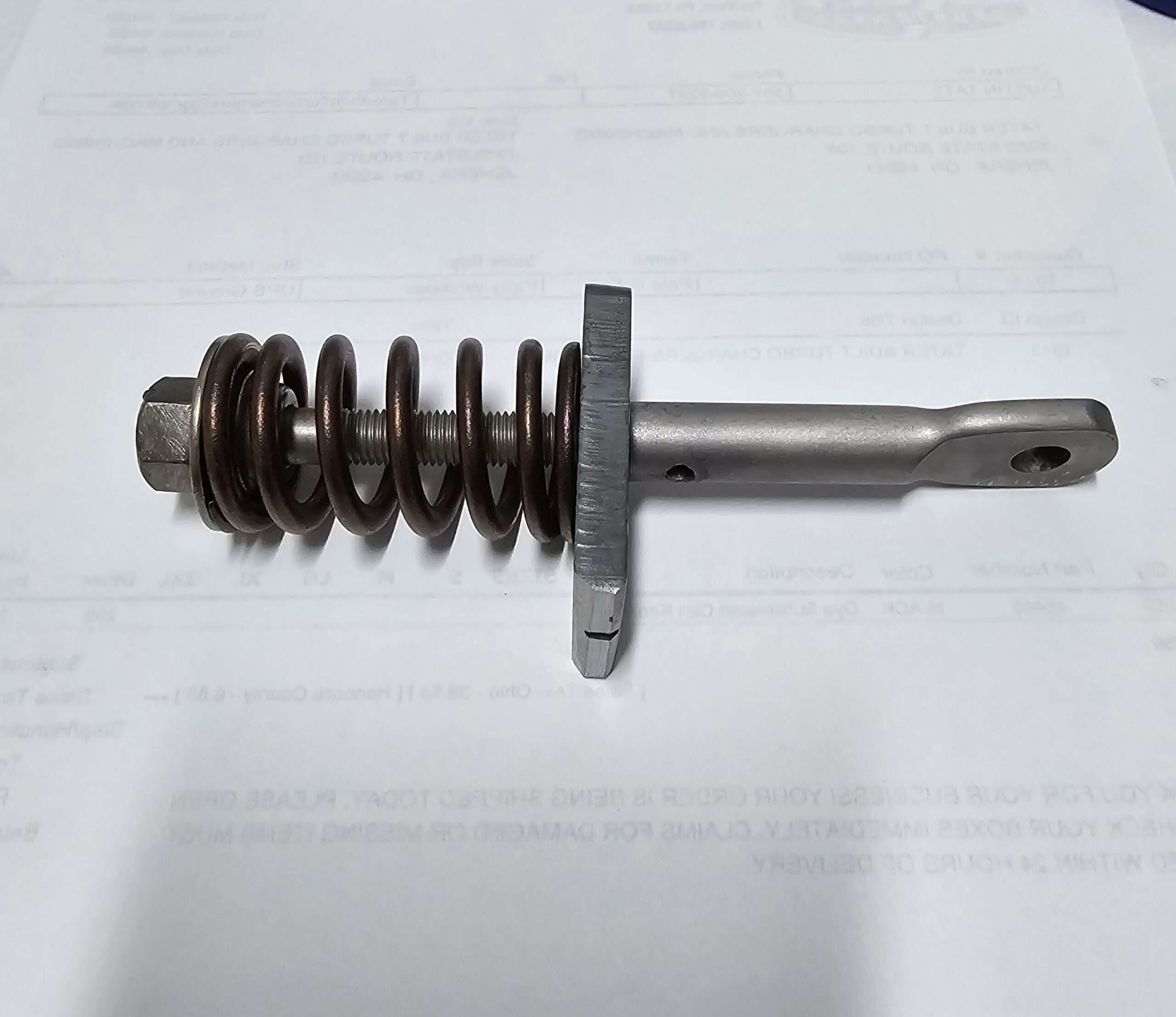 HE351CW SPRING GATE WASTEGATE FOR 2G SWAP 2
