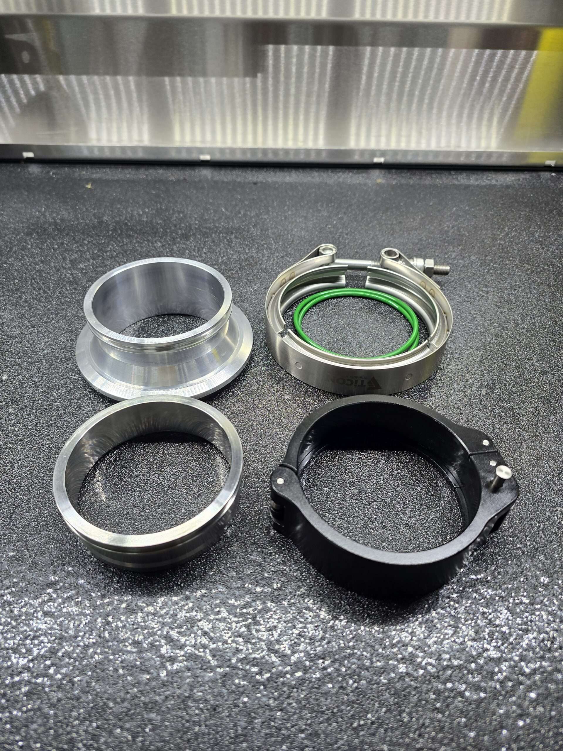 Mid & Large Frame S4 G42/45 Turbo To Tater Built Quick Loc Vanjen FLANGE ONLY 3