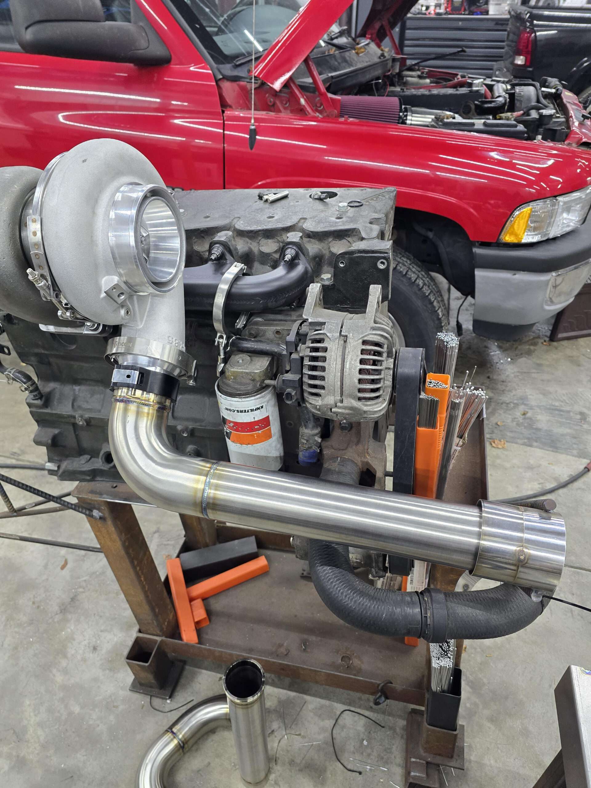 Mid & Large Frame S4 G42/45 Turbo To Tater Built Quick Loc Vanjen FLANGE ONLY 7