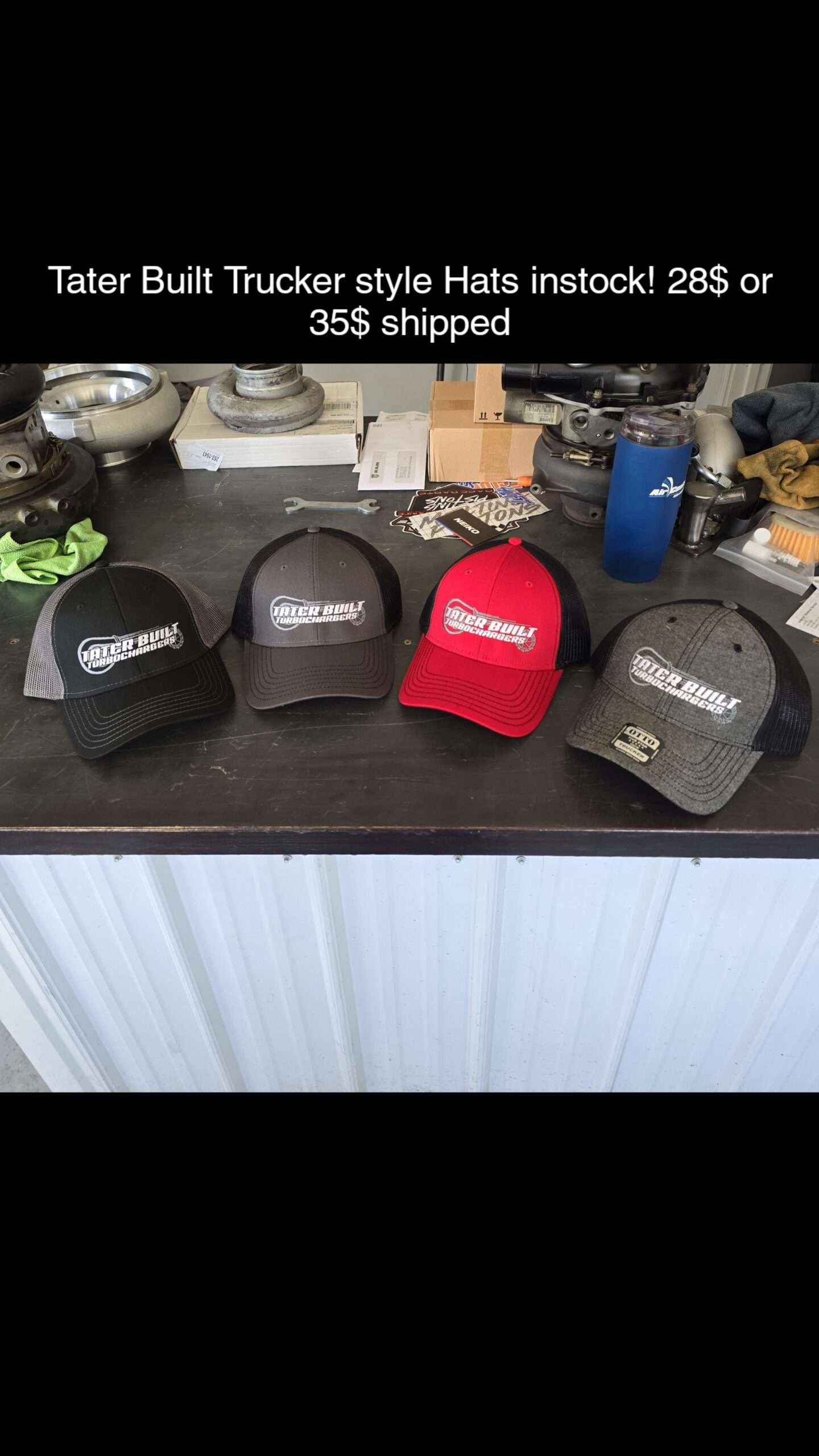 Tater Built Trucker Hat 6